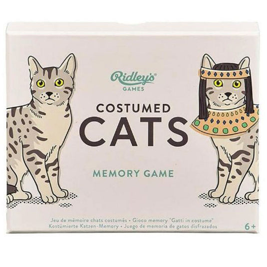 Costumed Cats Memory Game