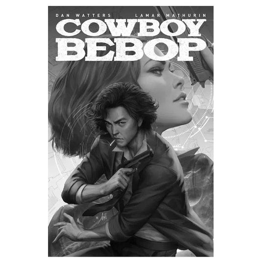 Cowboy Bebop - Issue 1 - Cover F Stanley 'Artgerm' Lau B&W Variant