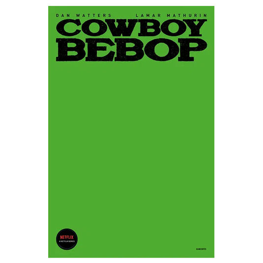 Cowboy Bebop - Issue 1 - Cover G Colored Blank Sketch