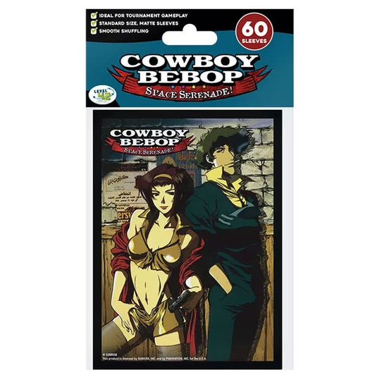 Japanime Games - Cowboy Bebop Sleeves - Spike and Faye (60 Sleeves)