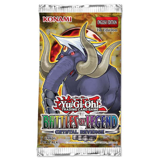 Yu-Gi-Oh! - Battles of Legend - Crystal Revenge - Booster Pack