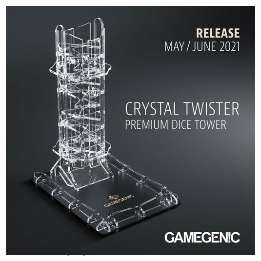 Gamegenic - Crystal Twister Premium Dice Tower