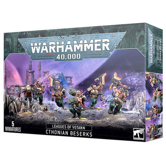 Warhammer 40,000 - Leagues of Votann - Cthonian Beserks