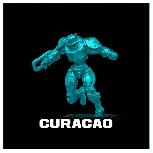 Turbo Dork Paints - Metallic Acrylic Paint 20ml Bottle - Curacao