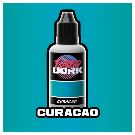 Turbo Dork Paints - Metallic Acrylic Paint 20ml Bottle - Curacao