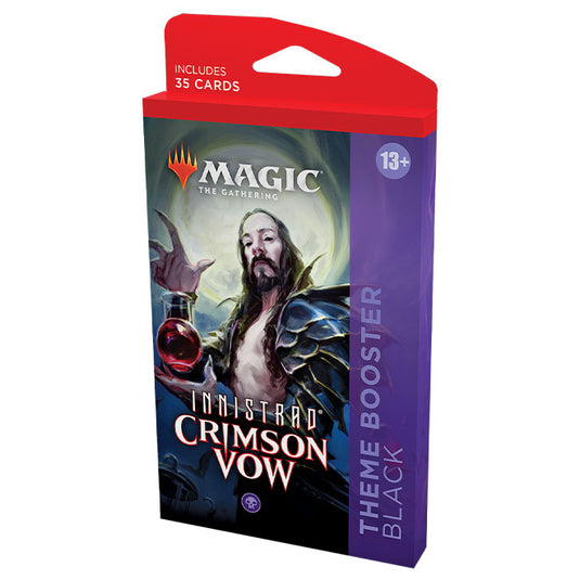 Magic the Gathering - Innistrad - Crimson Vow - Theme Booster - Black