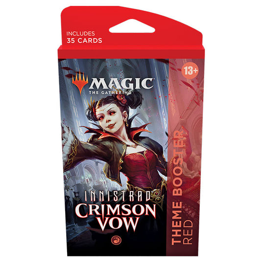 Magic the Gathering - Innistrad - Crimson Vow - Theme Booster - Red