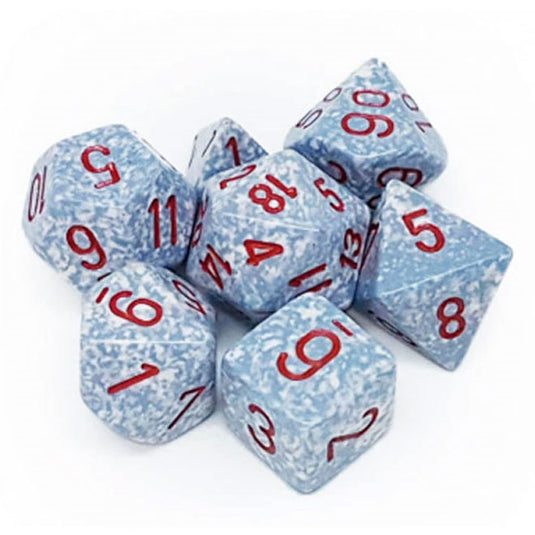 Chessex - Speckled - 16mm Polyhedral 7-Dice Set - Air
