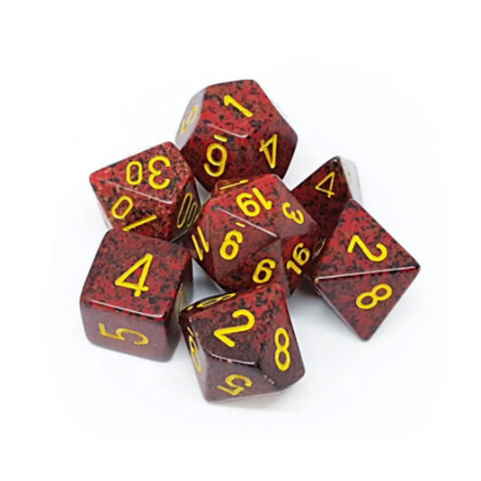 Chessex - Speckled - 16mm Polyhedral 7-Dice Set - Mercury