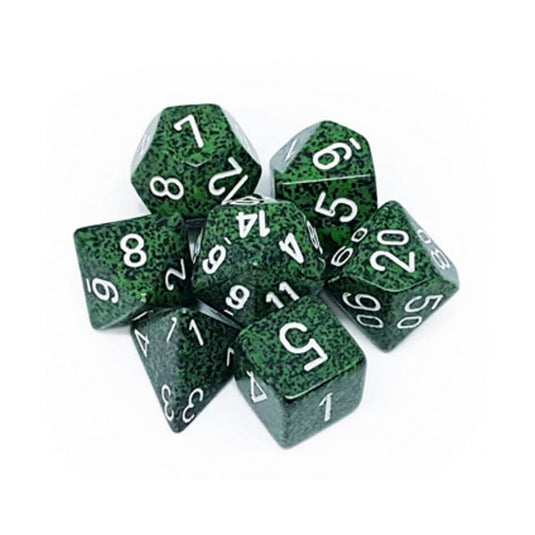Chessex - Speckled - 16mm Polyhedral 7-Dice Set - Recon