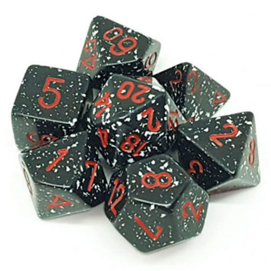 Chessex - Speckled - 16mm Polyhedral 7-Dice Set - Space