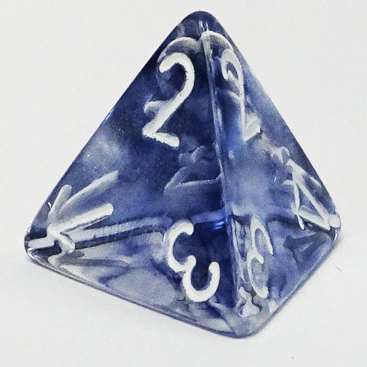 Chessex - Signature 16mm D4 - Nebula - Black with White