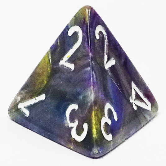 Chessex - Signature 16mm D4 - Festive - Carousel with White