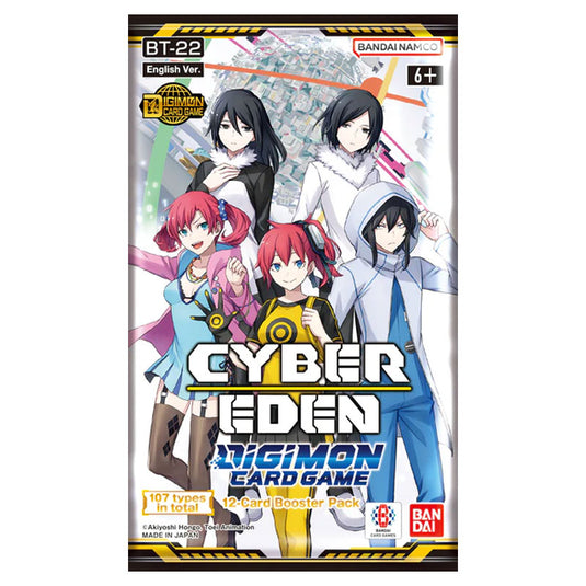 Digimon Card Game - B22 - Cyber Eden - Booster Pack