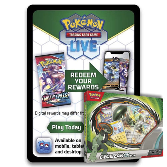 Pokemon - Cyclizar ex Box - Online Code Card