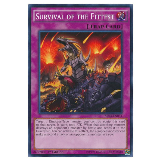 Yu-Gi-Oh! - Dinosmasher\'s Fury Structure Deck - Survival of the Fittest (Common) SR04-EN031