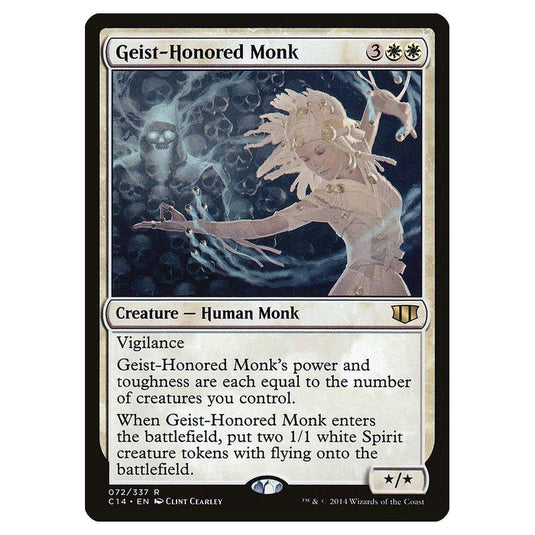 Magic The Gathering - Commander 2014 - Geist-honored Monk - 72