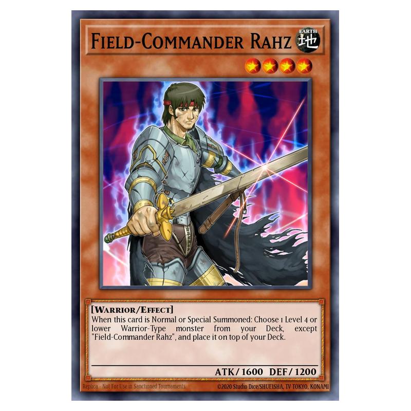 Yu-Gi-Oh! - Warriors' Strike Structure Deck - Field-Commander Rahz (Co Yu-Gi-Oh! - Warriors' Strike Structure Deck - Field-Commander Rahz (Co
