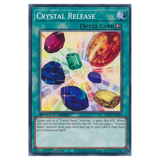 Yu-Gi-Oh! - Speed Duel GX - Duel Academy Box - Crystal Release (Common) SGX1-ENF14