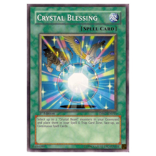 Yu-Gi-Oh! - Duelist Pack - Jesse Anderson - Crystal Blessing (Common) DP07-EN014