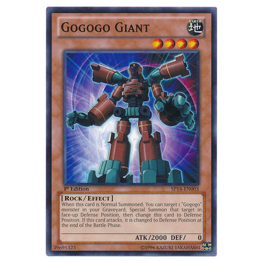 Yu-Gi-Oh! - Star Pack 2014 - Gogogo Giant (Common) SP14-EN003
