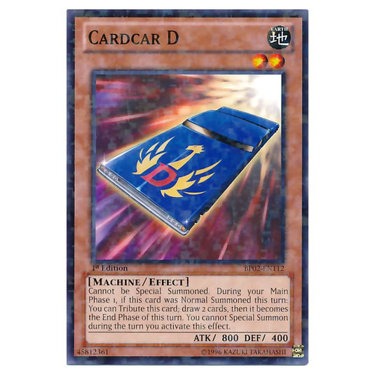 Yu-Gi-Oh! - Battle Pack 2 - War of the Giants - Cardcar D (Mosaic Rare) BP02-EN112