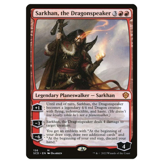 Magic the Gathering - Starter Commander Decks - Sarkhan, the Dragonspeaker - 156