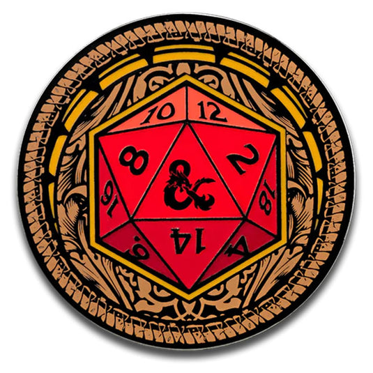 Pinfinity - Dungeons & Dragons - D20 - AR Pin Badge