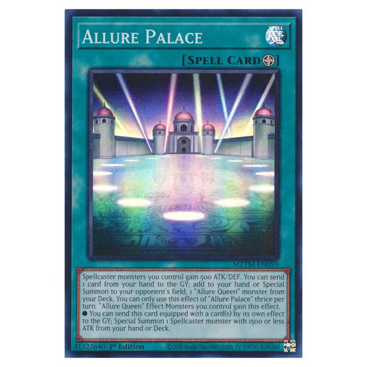 Yu-Gi-Oh! - Maze of the Master - Allure Palace (Super Rare) MZTM-EN059