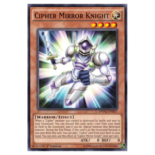 Yu-Gi-Oh! - Duelist Pack - Dimensional Guardians - Cipher Mirror Knight (Common) DPDG-EN037