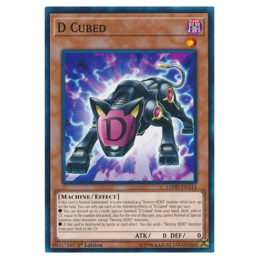 Yu-Gi-Oh! - Legendary Hero Decks - D Cubed (Common) LEHD-ENA14