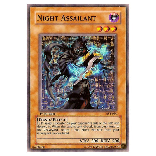 Yu-Gi-Oh! - Ancient Sanctuary - Night Assailant (Short Print) AST-080