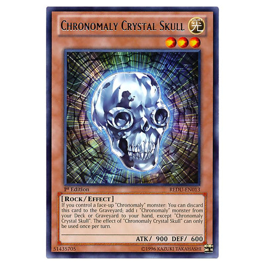 Yu-Gi-Oh! - Return of the Duelist - Chronomaly Crystal Skull (Rare) REDU-EN013