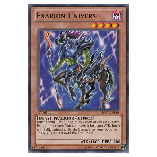 Yu-Gi-Oh! - Battle Pack - Epic Dawn - Exarion Universe (Common) BP01-EN126