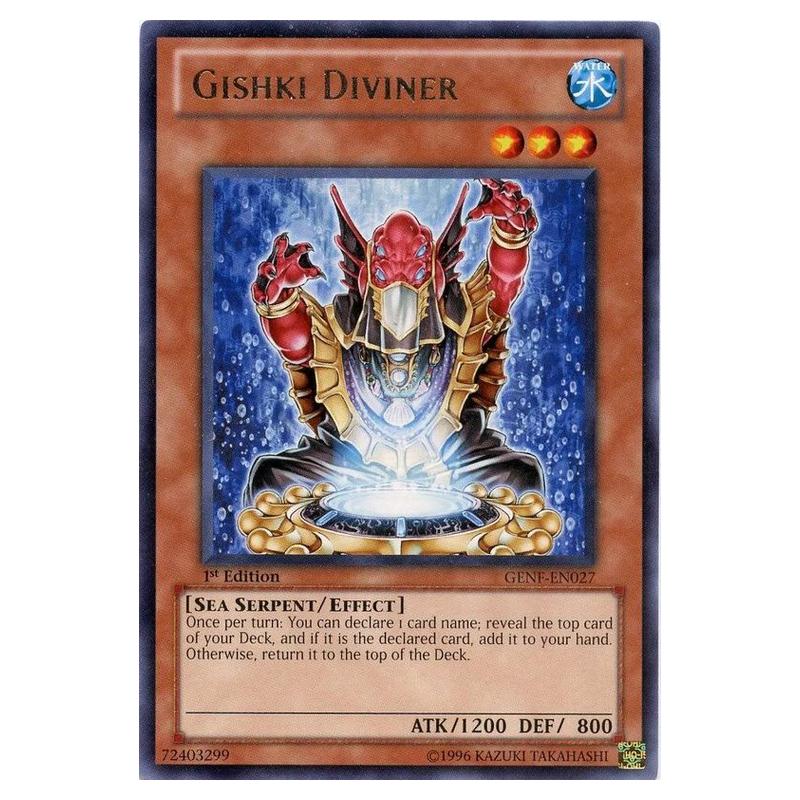 Yu-Gi-Oh! - Generation Force - Gishki Diviner (Rare) GENF-EN027 Yu-Gi-Oh! - Generation Force - Gishki Diviner (Rare) GENF-EN027
