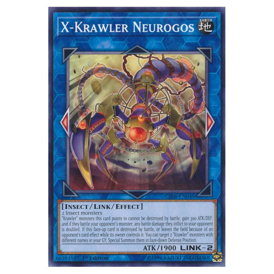 Yu-Gi-Oh! - Circuit Break - X-Krawler Neurogos (Common) CIBR-EN049