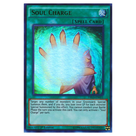 Yu-Gi-Oh! - Dragons of Legend - Unleashed - Soul Charge (Ultra Rare) DRL3-EN051