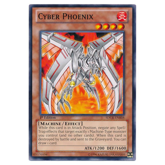 Yu-Gi-Oh! - Cyber Dragon Revolution Structure Deck - Cyber Phoenix (Common) SDCR-EN008