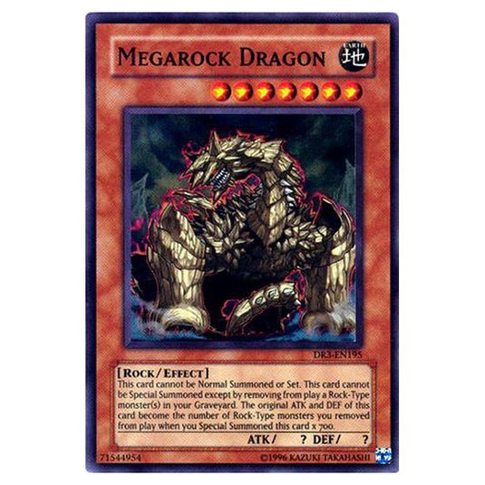 Yu-Gi-Oh! - Dark Revelation Volume 3 - Megarock Dragon (Super Rare) DR3-EN195