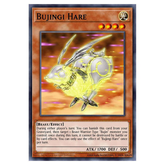 Yu-Gi-Oh! - 2014 Mega-Tin Mega Pack - Bujingi Hare (Super Rare) MP14-EN211