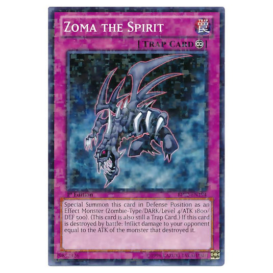 Yu-Gi-Oh! - Battle Pack 2 - War of the Giants - Zoma the Spirit (Mosaic Rare) BP02-EN194