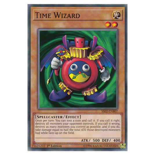 Yu-Gi-Oh! - Speed Duel Starter Decks - Duelists of Tomorrow - Time Wizard (Common) SS02-ENB07