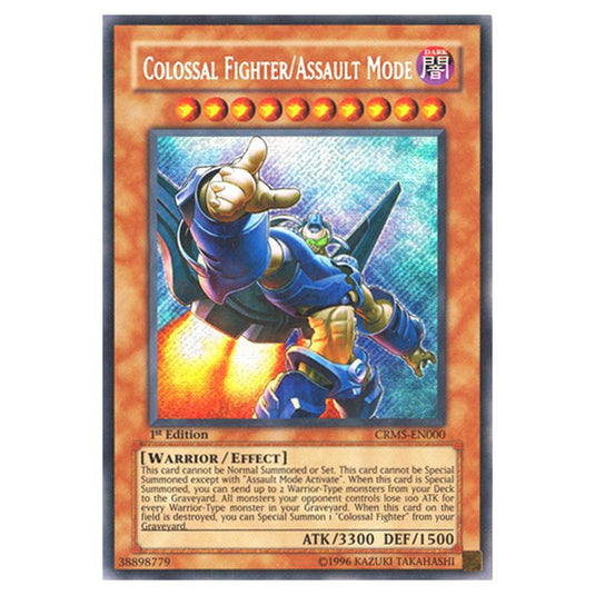Yu-Gi-Oh! - Crimson Crisis - Colossal Fighter/Assault Mode (Secret Rare) CRMS-EN000