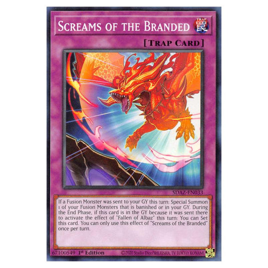 Yu-Gi-Oh! - Structure Deck - Albaz Strike - Screams of the Branded (Common) SDAZ-EN033