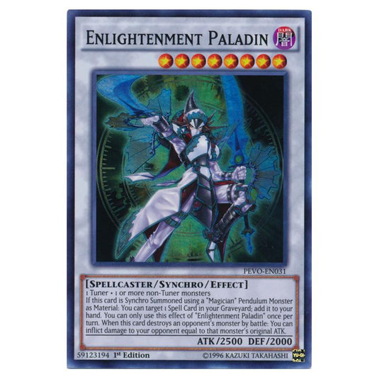 Yu-Gi-Oh! - Pendulum Evolution - Enlightenment Paladin (Super Rare) PEVO-EN031