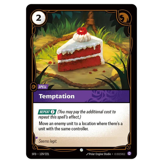 Riftbound: League of Legends TCG - Spiritforged - Temptation - 129/221