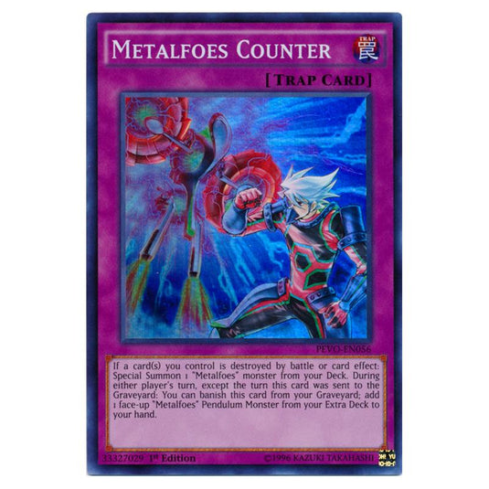 Yu-Gi-Oh! - Pendulum Evolution - Metalfoes Counter (Super Rare) PEVO-EN056