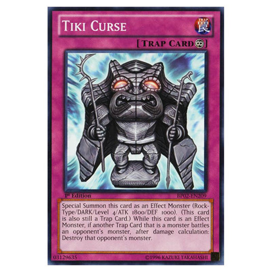 Yu-Gi-Oh! - Battle Pack 2 - War of the Giants - Tiki Curse (Common) BP02-EN209