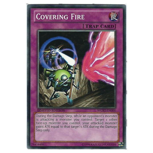 Yu-Gi-Oh! - War of the Giants Reinforcements - Covering Fire (Common) WGRT-EN084