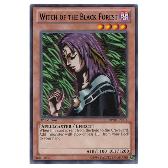 Yu-Gi-Oh! - Battle Pack - Epic Dawn - Witch of the Black Forest (Rare) BP01-EN001